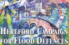 Hereford Flood Defences Opened 2 The Deluge reproduced by kind permission of the artist Christine Hunt Continued From Front Page.