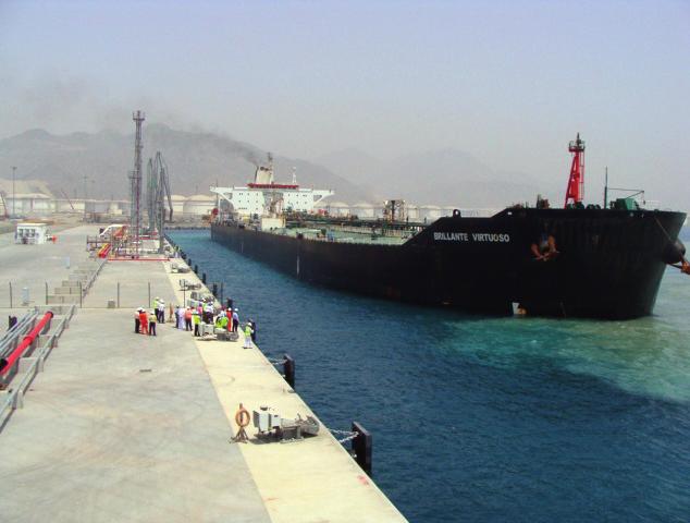 Consequently, the anticipated throughput through the Fujairah oil tanker terminal could reach an annual 70 million tonnes at the end of 2014.