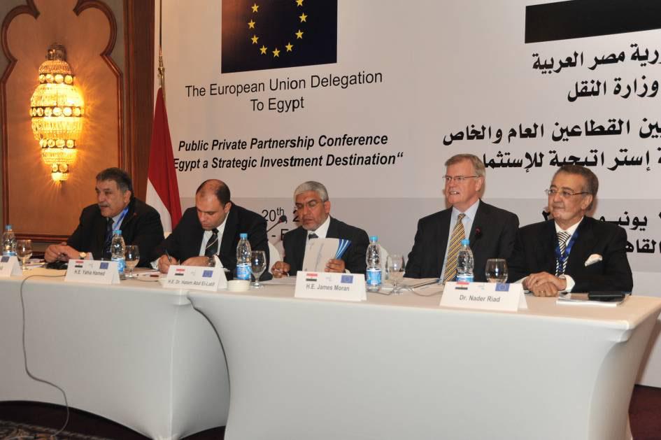 EU Private Public Partnership (PPP) CONFERENCE In the framework of the Transport Sector Policy Support Programme funded by the EU, the Delegation of the European Union in Egypt and the Egyptian
