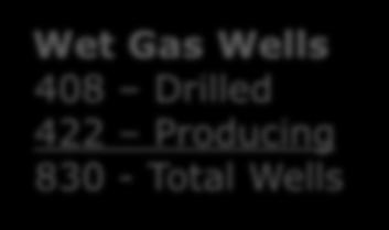 Oil Wells 24 Drilled 18 Producing 42 Total