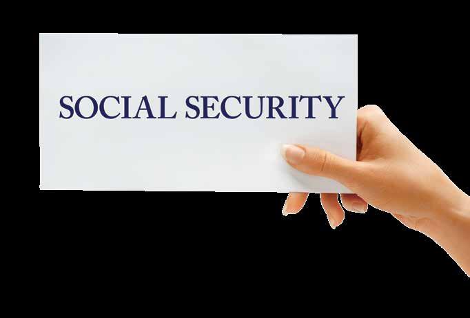 Social Security Social Security benefits are more difficult to estimate because there is no simple formula.