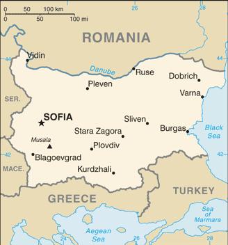 Figure 1: Bulgaria s Map Source: www.