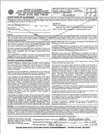 Glacier Guide for Departments, v. 3.3 Page 6 7. IMMEDIATELY MAIL ORIGINAL I-9 AND PATENT TO PAYROLL Please send the Patent and original I-9 to Payroll, mail code 0952.