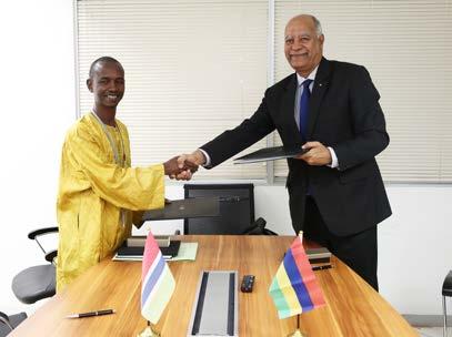 Double Taxation Agreement with The Republic of The Gambia The Mauritius Revenue Authority (MRA) received a delegation from Gambia for the negotiation of a Convention for the Elimination of Double