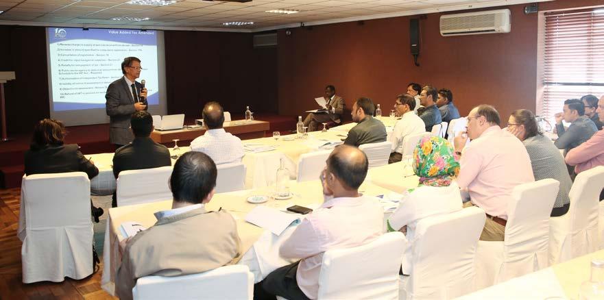 MEXA - Workshop on Budgetary Measures The Mauritius Revenue Authority (MRA), in collaboration