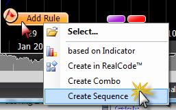 Set value slider to Very Fast 8. Set the Period to 21 9. Click OK closing the Add Rule window 10. Click the Create New Rule link opening the Add Rule window. 11.