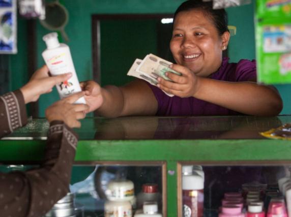FINANCIAL INCLUSION An estimated 2 billion adults worldwide do not have a basic financial account.