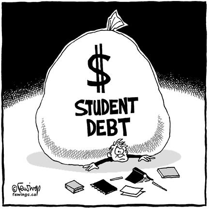 Student loan debt has topped $1 trillion in recent years, making it the largest type of consumer debt