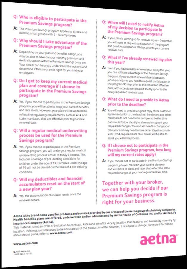 Frequently Asked Questions Included on the back of the customer flyer Will help guide you and