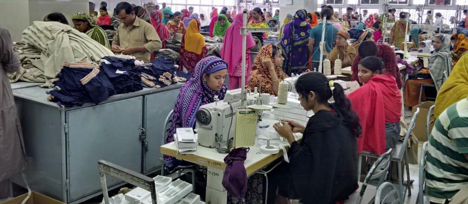 Substantial finance is required for upgrading 6,000 garment factories, estimated at $250,000 $400,000 per factory.