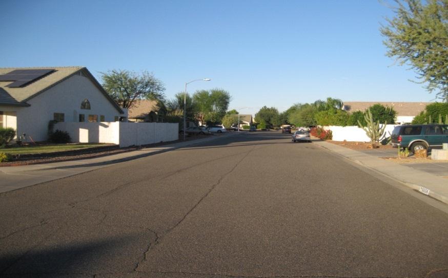 Surface treatments are typically either a fog seal or a slurry seal on residential or collector streets, and a microsurface seal on arterial roadways.