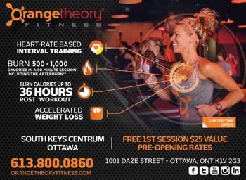 Backed by the science of excess post-exercise oxygen consumption (EPOC), Orangetheory s heart-ratemonitored training is designed to maintain a target zone that stimulates metabolism and increases