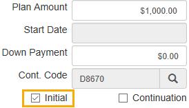 Note: If no amount is specified, the claim form will display $0.00. # of Claims The number future claims that should be automatically generated for the patient.