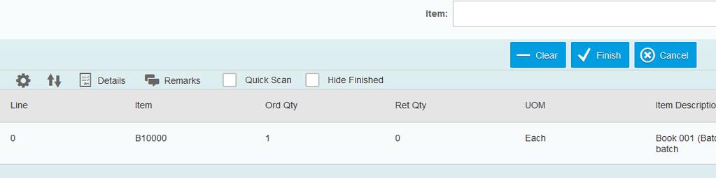 Goods Return Request The Goods Return Request is an SAP document that allows you to create a step before you ship your returned goods to your Vendor, so that you can track them in the system without