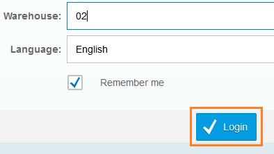 If you want to change the language of the application, you can click in the field to pull up a list of available languages.