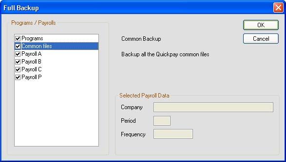 Step 2: Back up your Payroll System It s very important to back up your payroll system at this stage. Having a backup means you can recover lost information in the event of a system failure.