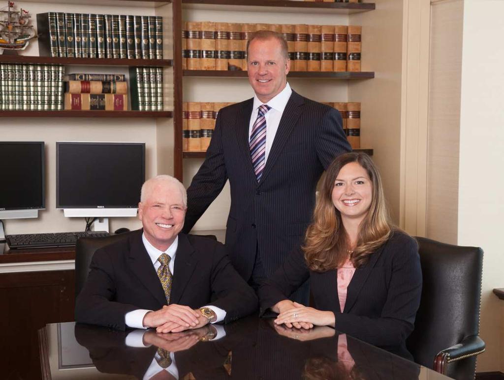 Pictured left to right: William Ott(Financial Advisor), Carter Dammen(Financial Advisor), Megan Wangler(Sr.