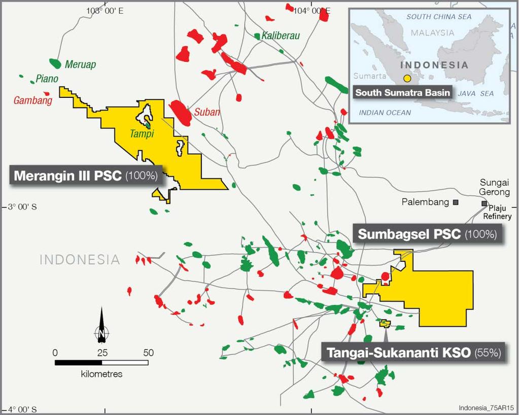Indonesian oil production & reserves uplift Step change in reserves and production from low-risk value add strategy Appraisal and development drilling program successful in adding reserves and