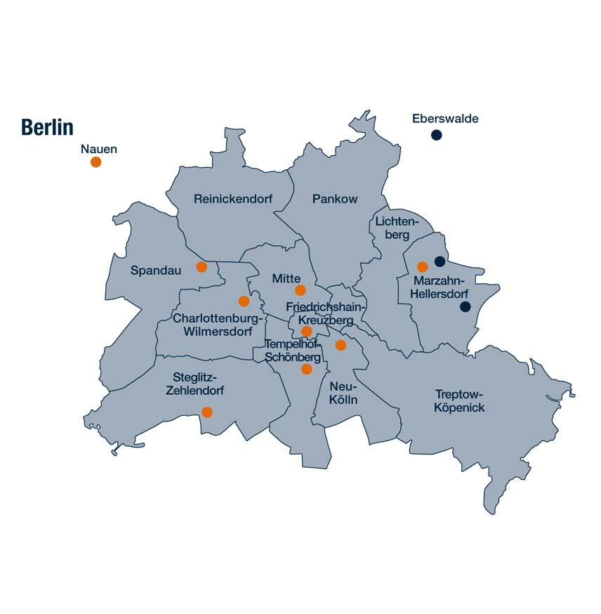 Portfolio residential Berlin TAG is in Berlin regions where demographics show a growing population TAG is happy to buy in the centre as well in the outskirts as long as the relative value is right In