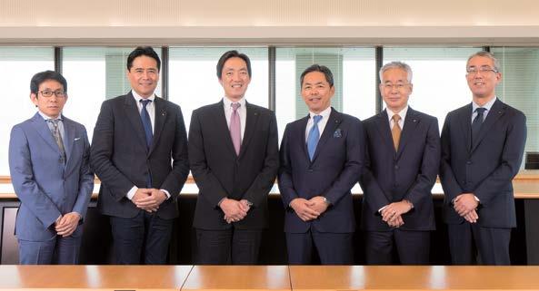 Tatsuya Izumi, Chief Financial Officer Shoji Miura, General Manager,
