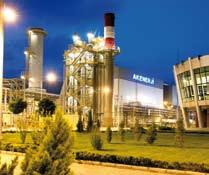 1993 The Yalova Power Plant, with an installed capacity of 59.5 MW, was taken over gradually from Aksa Akrilik Kimya Sanayii A.Ş.