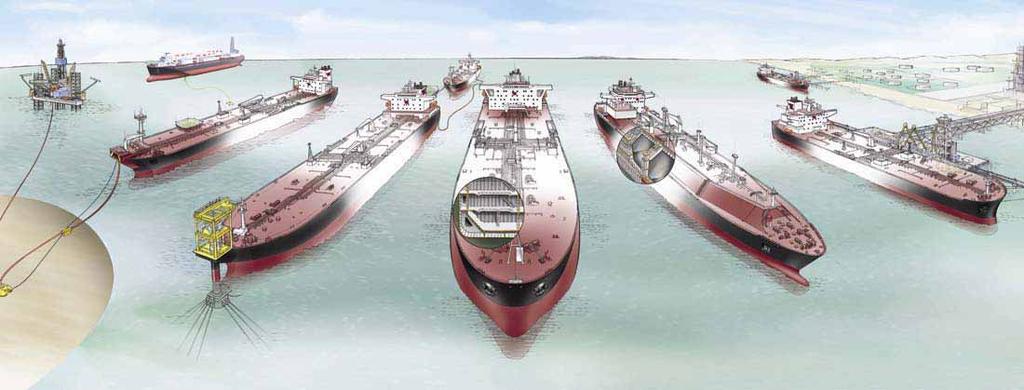 From Reservoir to Refinery 5 Floating, Production Storage & Offtake Units (FPSO) 40 Shuttle Tankers 5 Floating