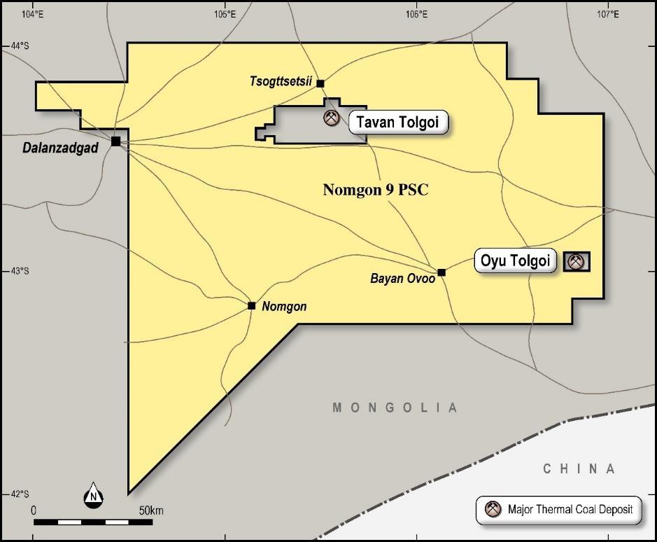 s 3 rd largest gas user in Northern China First unconventional CBM PSC to be issued in Mongolia