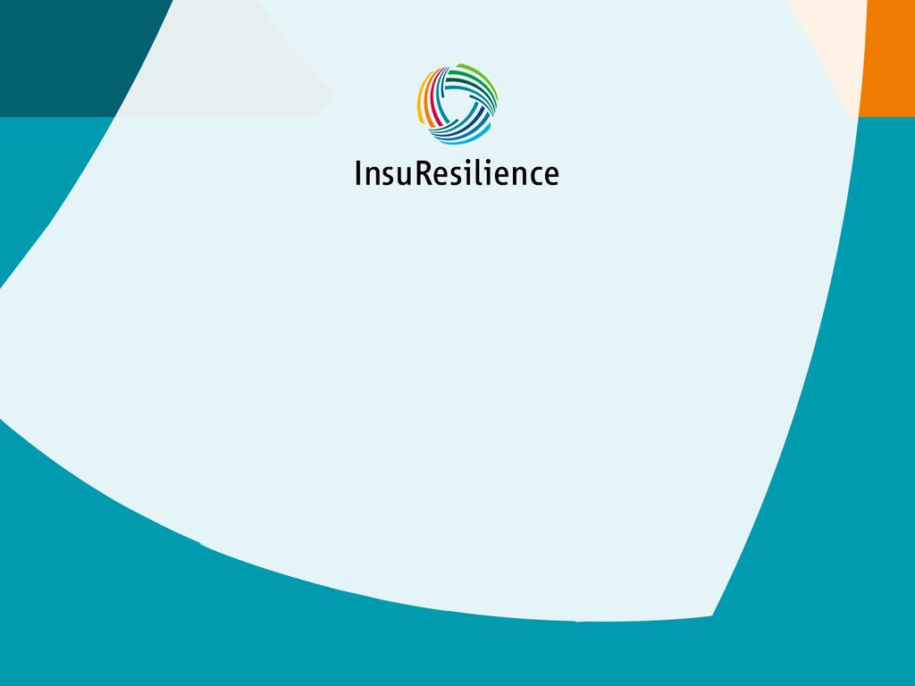 Promoting access to climate insurance InsuResilience