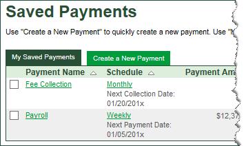 Page 12 of 14 Edit the Details of a Payment You can edit the details of a saved payment from