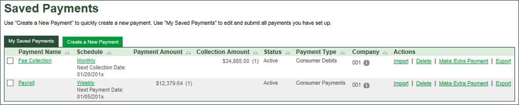 Page 9 of 14 Make Extra Payment on a Scheduled/Recurring Payment You can make an extra, one-time