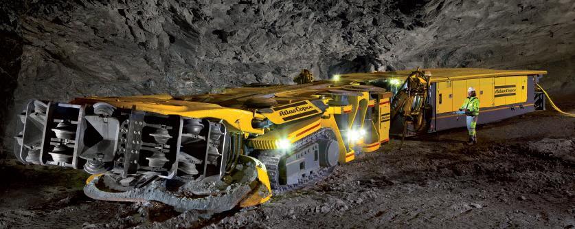 TRANSFORMING HARD ROCK MINING Continuous underground mining: improving safety and productivity Continuous mining provides opportunity to increase safety, stability and reduce variability less damage