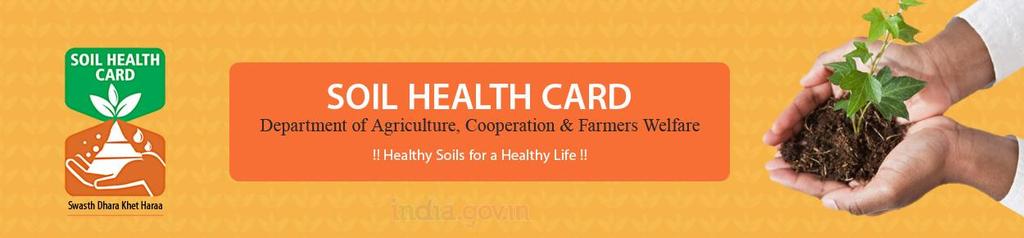 Soil Health Card scheme One crore six lakh farmers out of a total 1 crore 38 lakh farmers in Maharashtra have a soil health card.