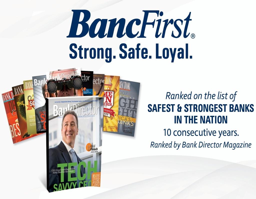 Relationship Banking ~150,000 retail households ~35,000 commercial relationships Largest state chartered bank in Oklahoma 108 locations, 58 Oklahoma communities, 30 County seats Specialty Expertise
