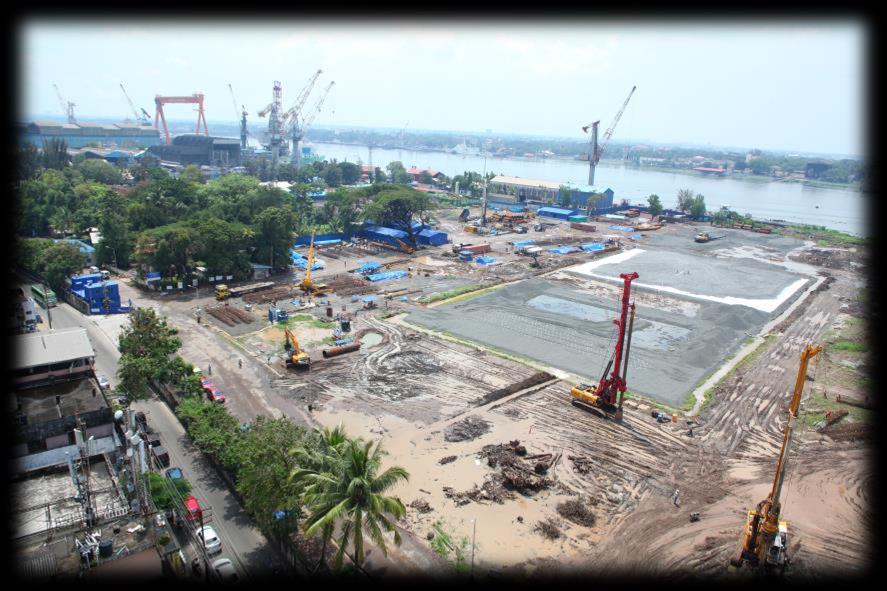 MAJOR EXPANSIONS NEW LARGE DRYDOCK Facility: Dock : 310m x 75/60m x 13m and
