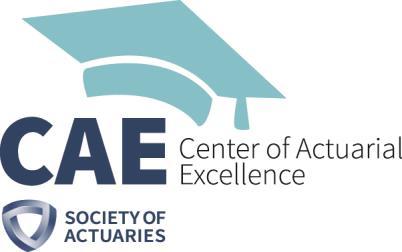 Centers of Actuarial Excellence (CAE) Site