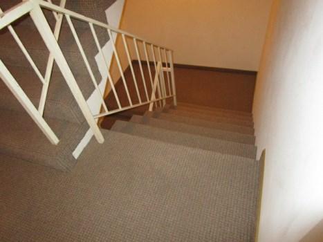 Surfaces should be repainted before the new carpeting is installed to avoid damaging any new flooring.