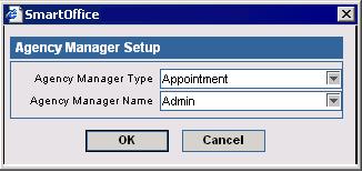 Manager Redirect An Agency Manager can temporarily give their Advisor Request obligations to another Agency Manager by selecting the Manager Redirect hyperlink.