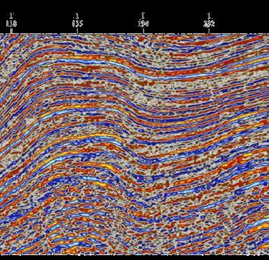 This is referred to as two-dimensional or 2D seismic data.