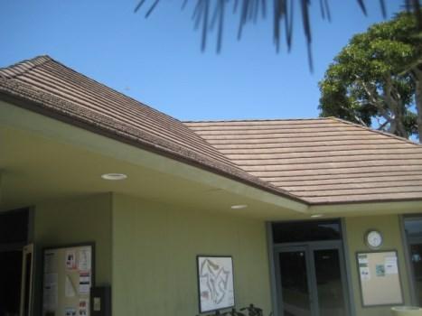 10 years 1 years Best Case: $ 5,000 Lower estimate for professional inspection and refurb Worst Case: $ 8,500 Cost Source: ARI Cost Database Comp #: 1305 Tennis/Golf Roof - 10-yr Repair Quantity: