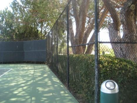 8 years 5 years Best Case: $ 6,000 Lower estimate for resurface project, $3000 ea Worst Case: $ 10,000, $5000 ea Cost Source: Research with local vendor Comp #: 3208 Tennis Court Fencing - Replace