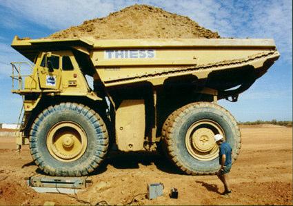 Dump Truck-Off Road CATEGORY: Public Works and Engineering (ESF #3) KIND: U.S. Department of Homeland Security Tires = +.