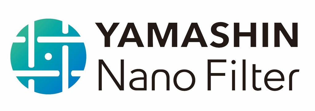 YAMASHIN Nano Filter Product logo Concept This logo represents the properties of materials that filter out