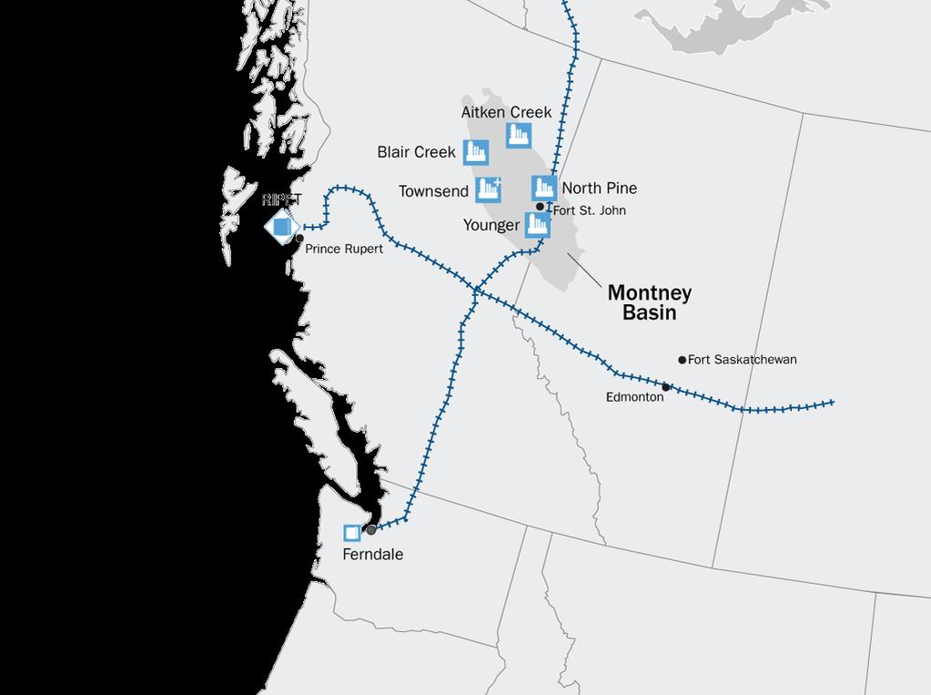 Building a Premier Midstream Business Grow our footprint by developing assets that enhance our integrated midstream offering and connect