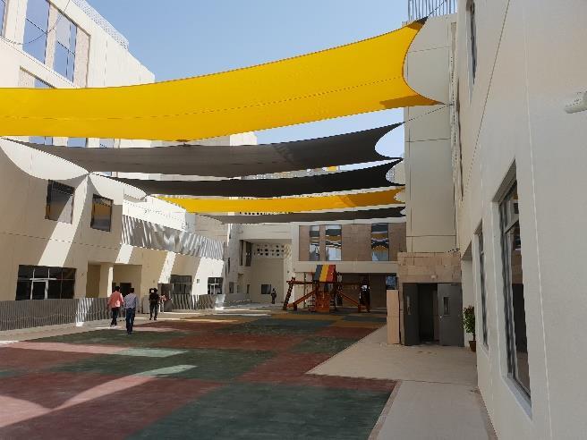 Total construction cost of USD 15 million Property currently valued at USD 21m, representing a valuation gain of 39% The total ground floor area of the school is