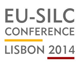 Workshop, Lisbon, 15 October 2014 Purpose of the Workshop Planned future developments of EU-SILC Didier Dupré and Emilio Di Meglio 1 ( Eurostat ) Abstract The current crisis has generated a number of