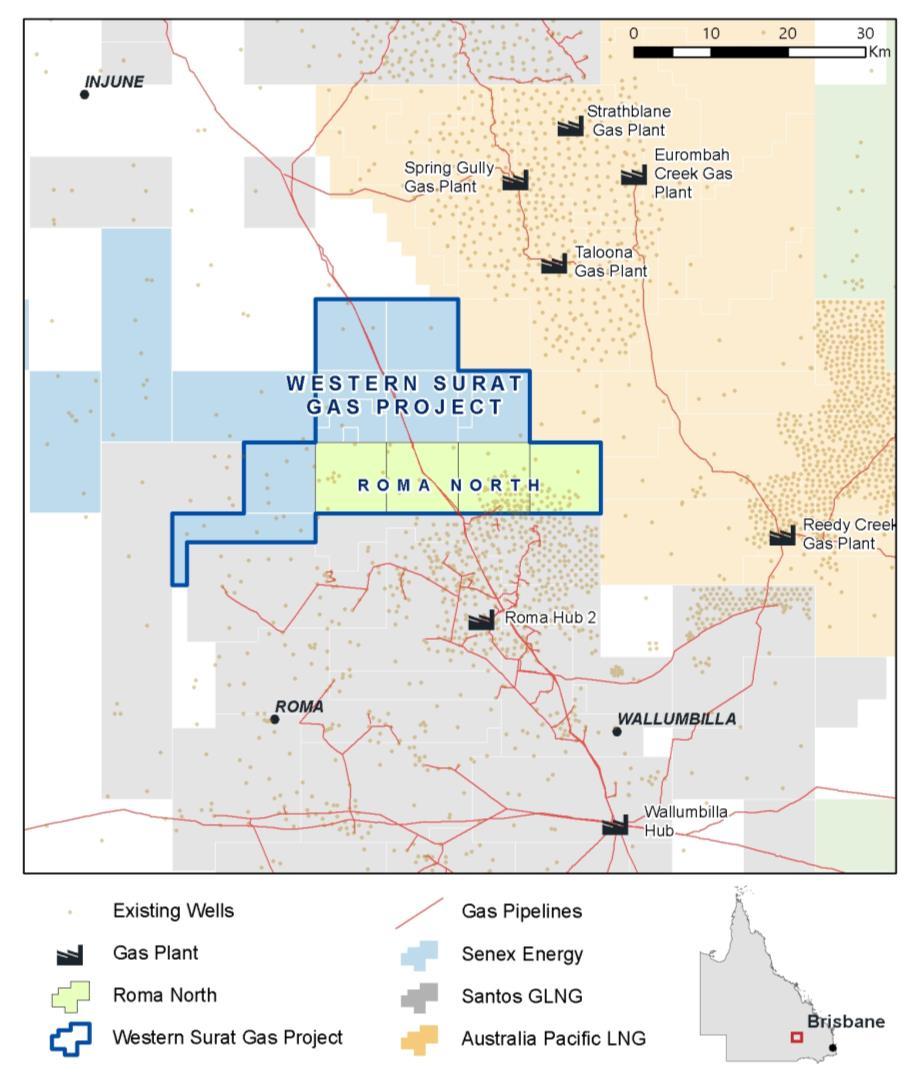 Driving growth: Western Surat Gas Project 6 Ownership Resource Market Infrastructure Next steps 100% owned and operated by Senex Total area of ~840 km 2 Total 2P reserves of 395 PJ Project to support