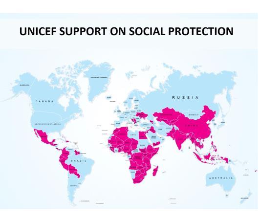 UNICEF s engagement Around the world, more and more existing SP systems are being used to respond to shocks UNICEF supported, over the past decade, the establishment, improvement, and consolidation