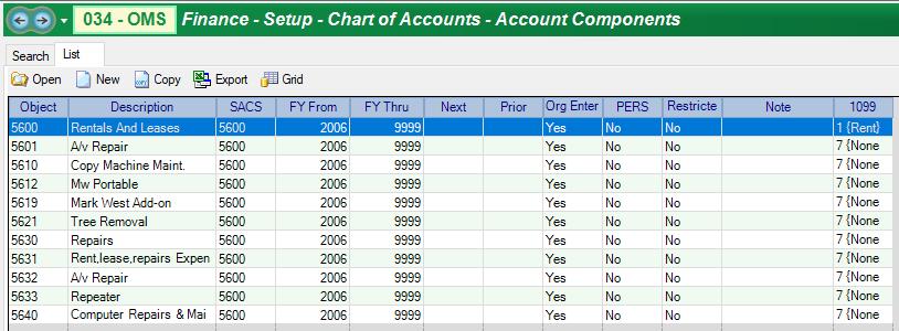 Review the 1099 Form Box in the Account Components activity.