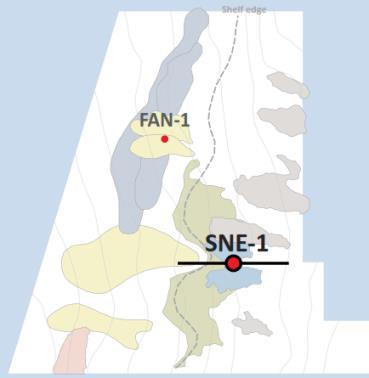 Senegal: SNE-1 well discovery Discovery in Albian sands