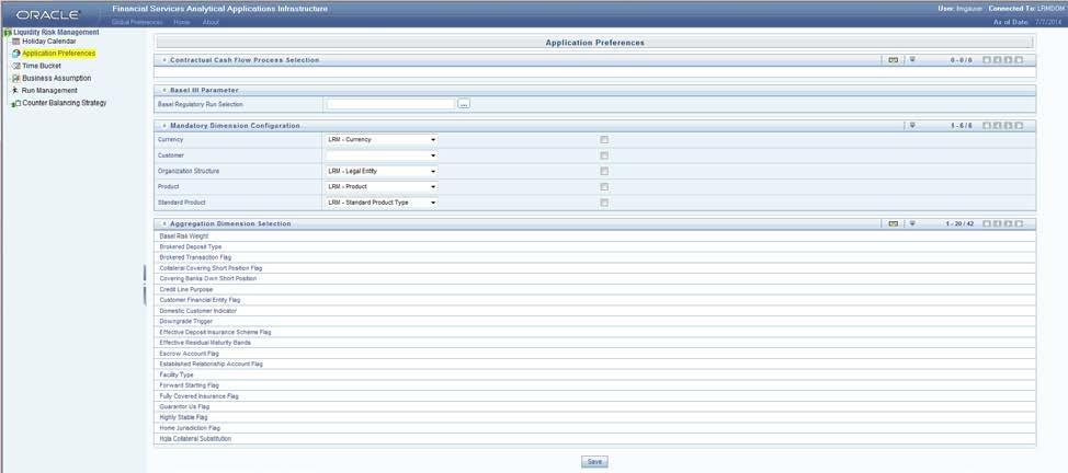 3 Application Preferences 3.1 Overview The Application Preferences tab helps to select some set-up parameters required for LRM processing.